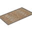 Tapis lavable rétro vert brun 6 pi x 9 pi Anti-dérapant à poils courts | Idée de cadeau-142372772