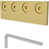 Satin Brass