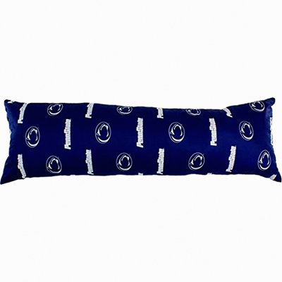 Nittany Comfort Body Pillow - 20" - Printed Design - Penn State University - Comfy Support for Sleeping and Relaxing - College Dorm Essential