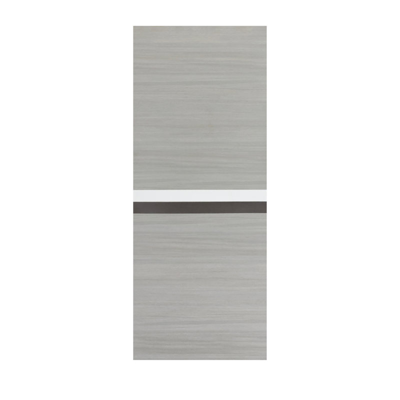 Dalle de porte intégrée en mélamine 28 po x 84 po, aucun assemblage requis, recouverte d'une couche protectrice en mélamine de 2 mm d'épaisseur, respectueuse de l'environnement, imperméable, résistante à l'humidité et aux déformations