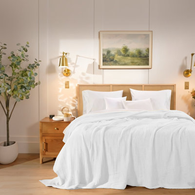 Threadmill 100% Cotton Muslin Blanket