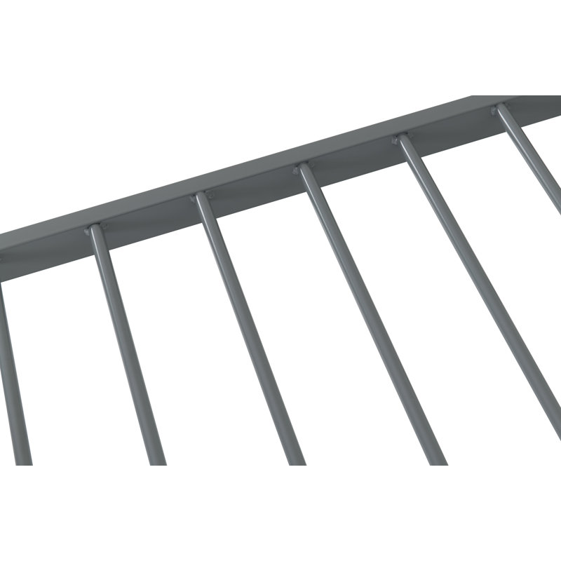 Lennon Bedframe, Silver