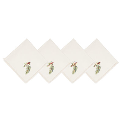 Holiday Palms Napkins Set of 4