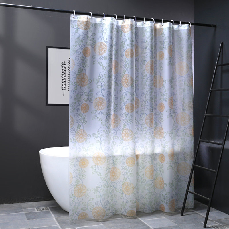 Rideau de douche imperméable PEVA, H 71 po x l 59 po