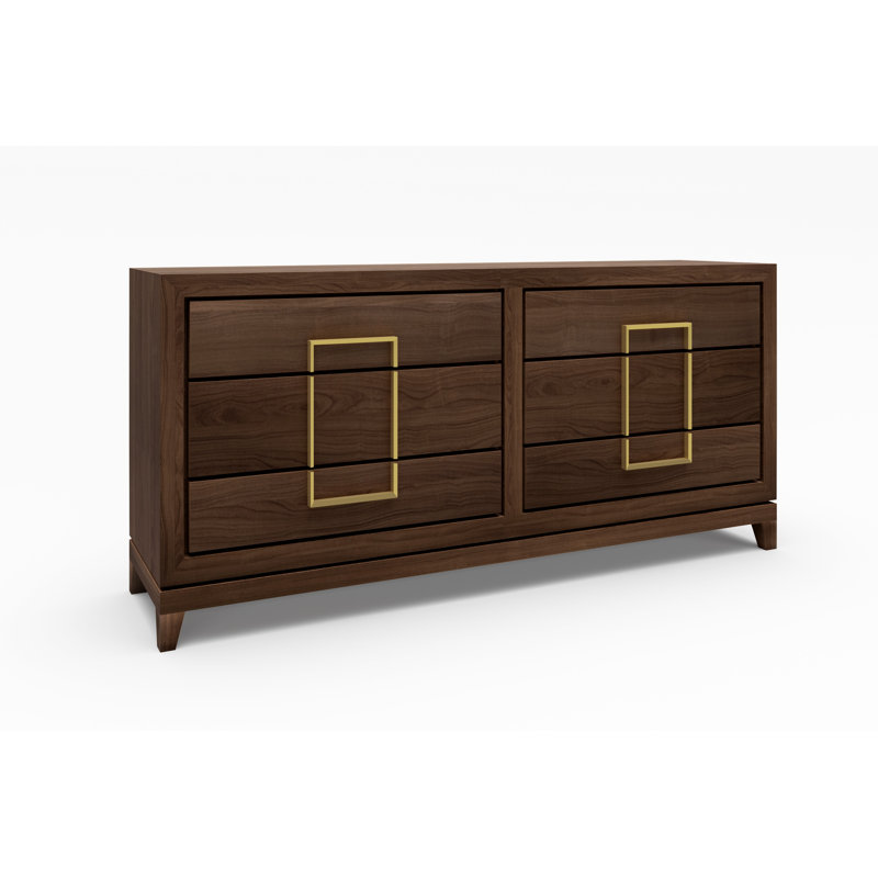 Aalena 85cm W 6 - Drawer Chest of Drawers