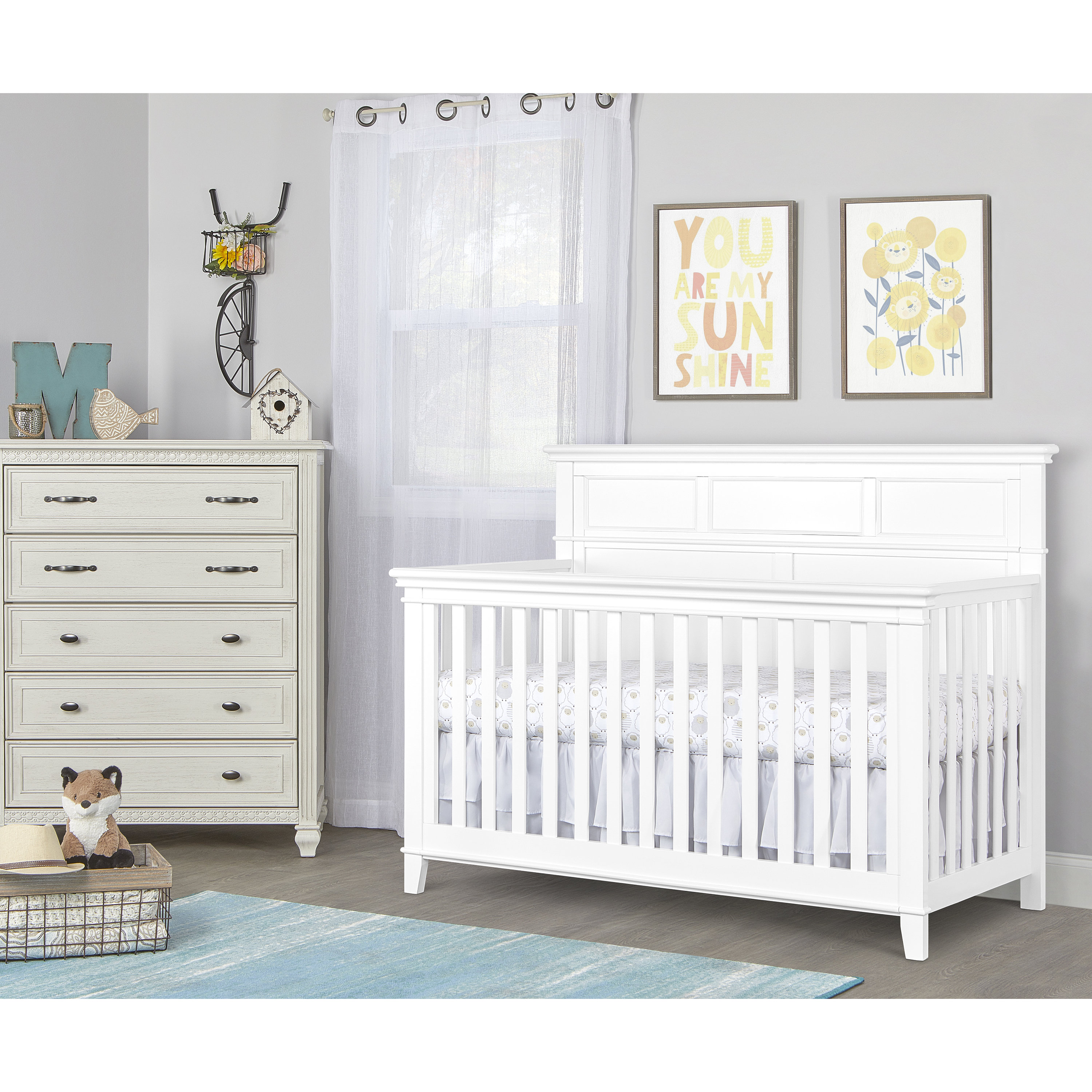 Harriet Bee Kamloops 4-in-1 Convertible Crib & Reviews | Wayfair