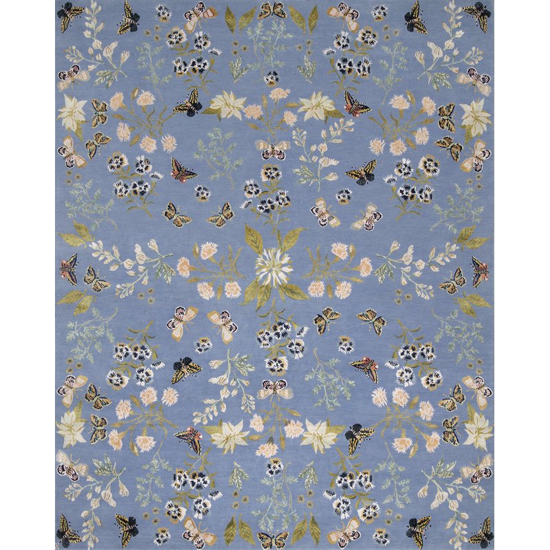 Floral Area Rug, Rectangle 3' x 5'