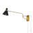 Neslund Iron Swing Arm Sconce-1705335709