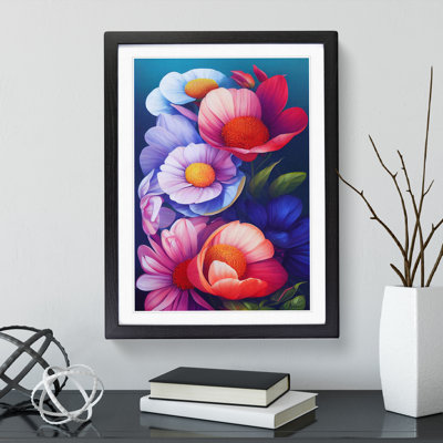Colourful Flowers No.6 - Print