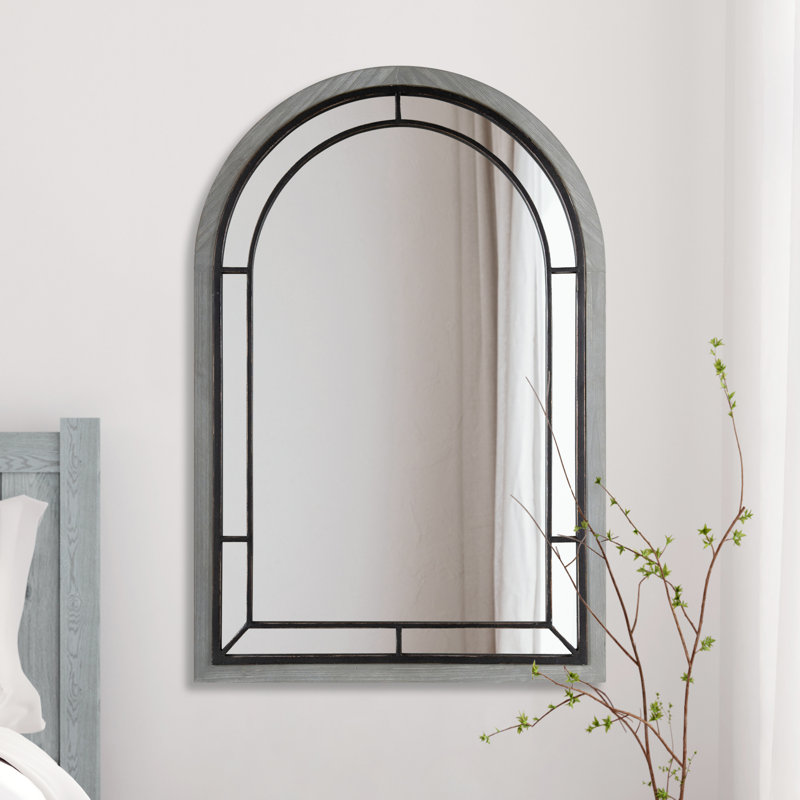 Millwood Wood Mirror, 36" x 24", Brown