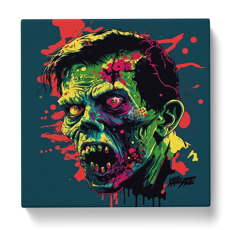 Zombie - No Frame Print, 35cm H x 35cm W x 3cm D