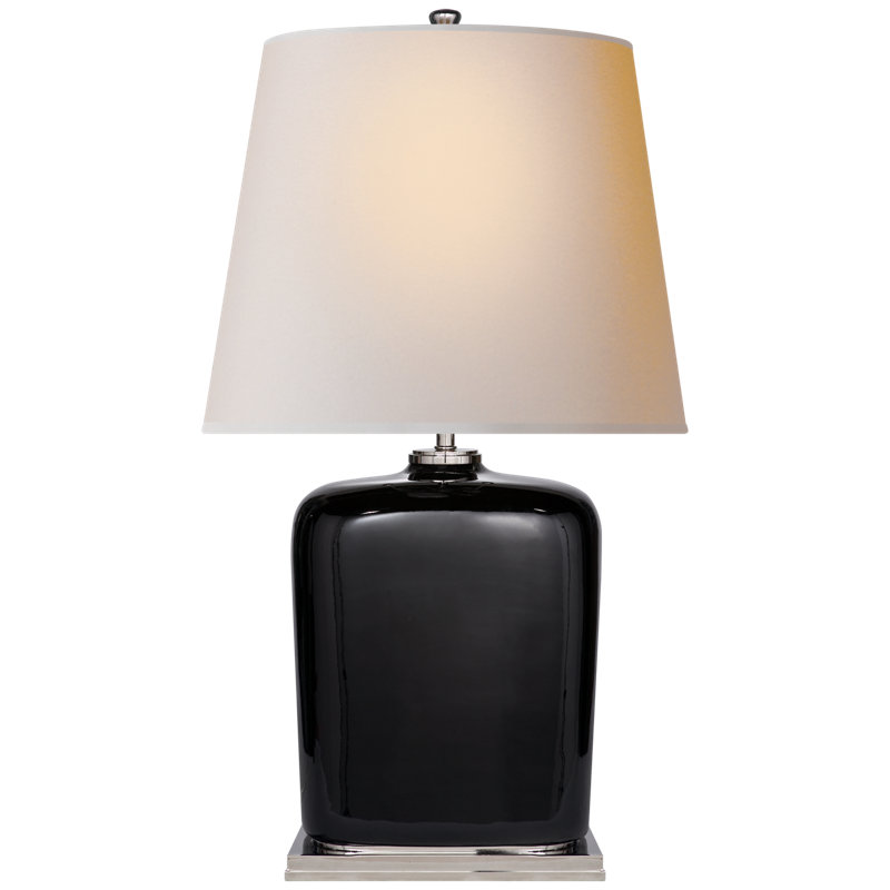 Thomas O'Brien Mimi Table Lamp, Black, Paper