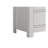 Cassini 51" White 6-Drawer Dresser