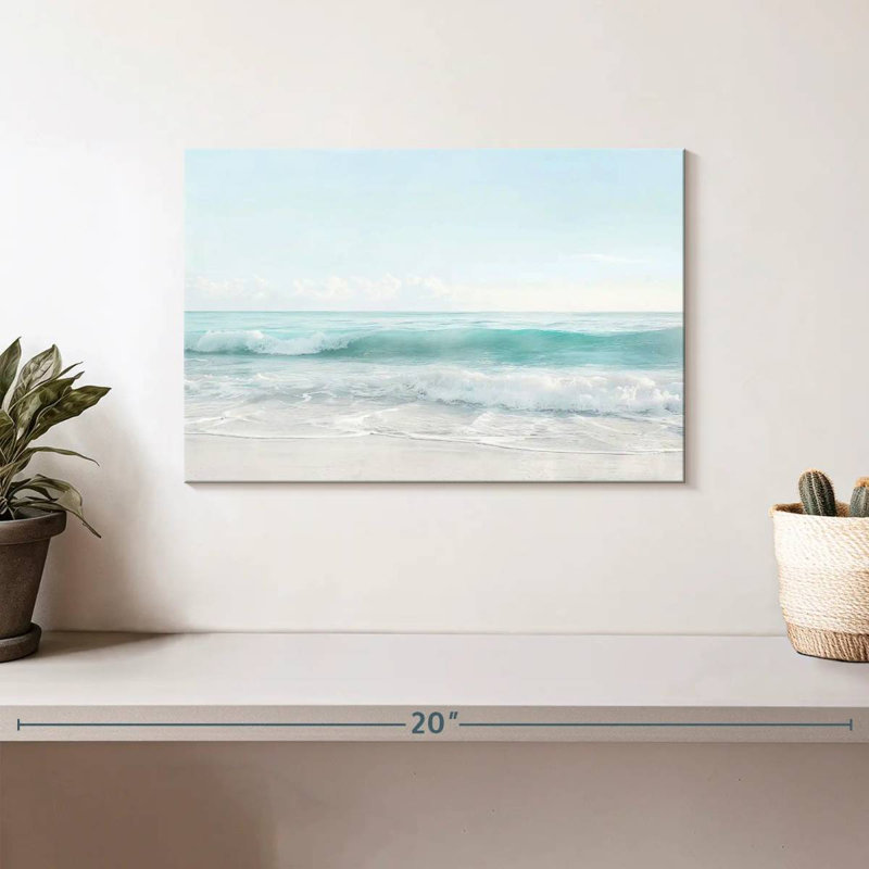 Sea Beyond Sight, 8" H x 12" W