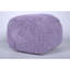 Pouf carré en microfibre lavande Spongy-1230283936