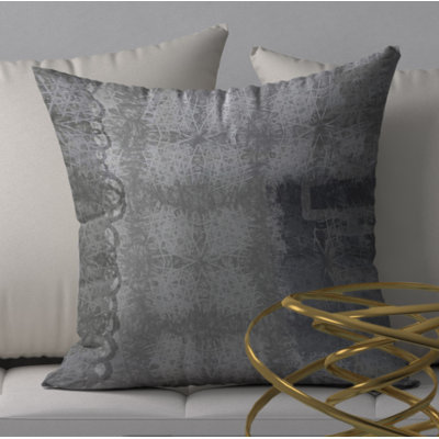 Abstract Reversible Throw Pillow