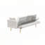 Canapé-lit ajustable en molleton 71 po-180812243