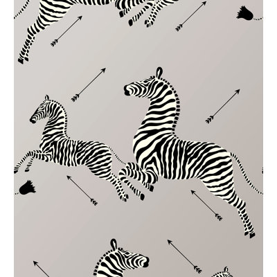 Zebras Animal Print Double Roll