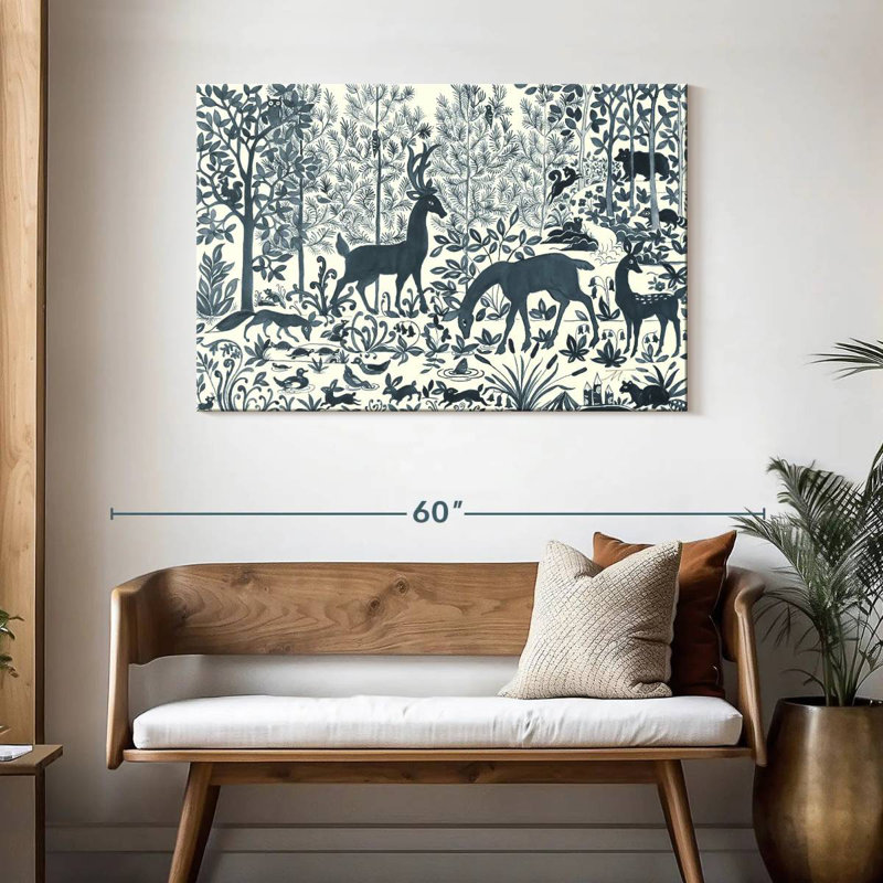 Alvord Forest Life I, H 30 po x l 45 po