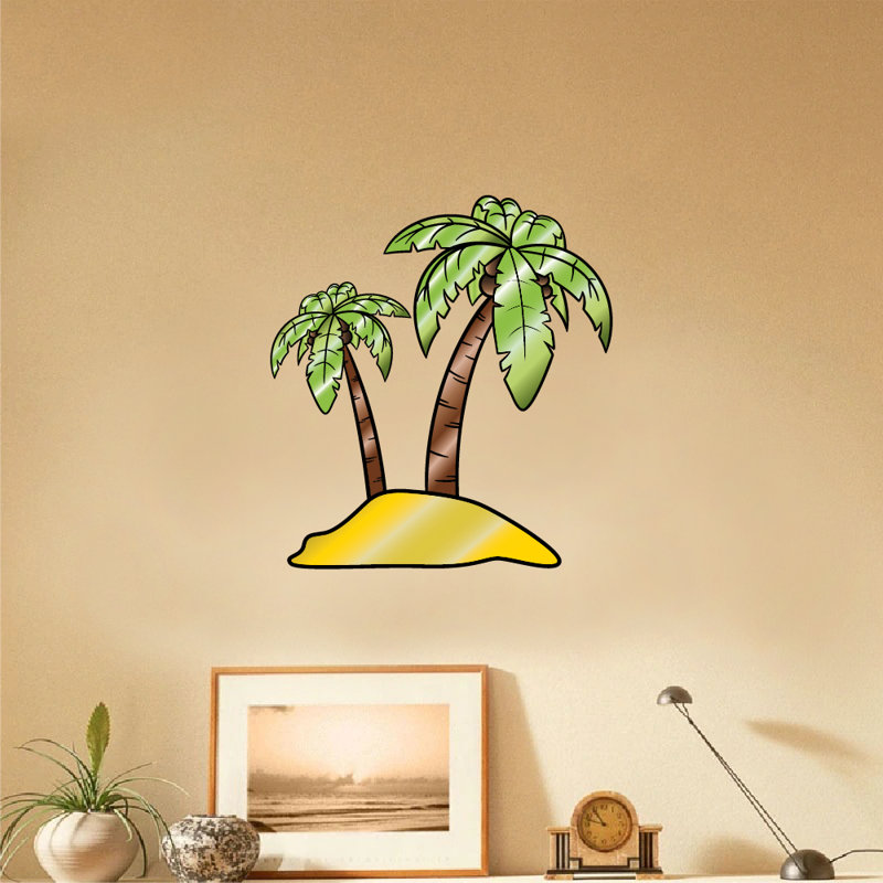 Non-Wall Damaging Wall Decal, 30" H x 27" W