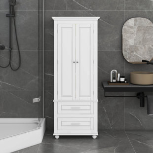 Storage Cabinet With 2 Drawers