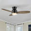 Ventilateur de plafond intelligent de 122 cm (48 po) avec moteur CC, lumière DEL et télécommande-322009516-512007611