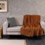 Cotton and Olive Throw-68766515