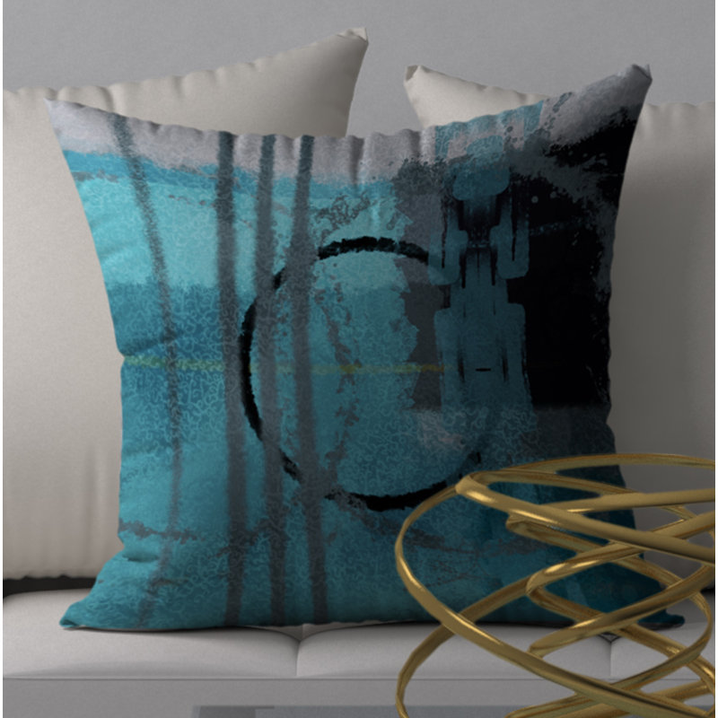 Housse de coussin décorative carrée spotless, 18 po x 18 po