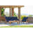 Kauffman Grande Teak Outdoor Club Chair-397877175-397877172