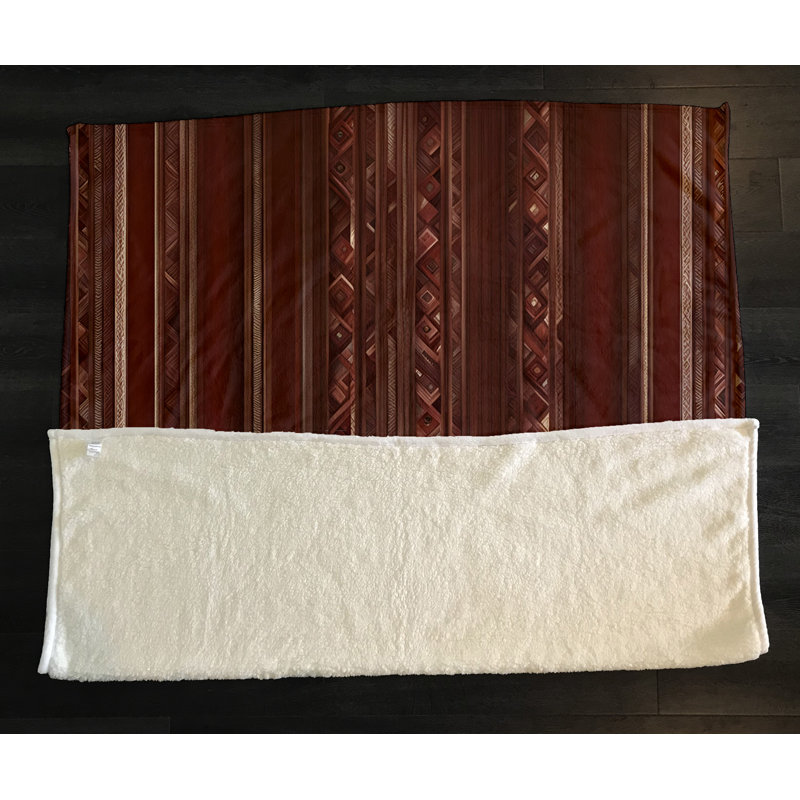 Couverture en sherpa, L 51 po x L 60 po