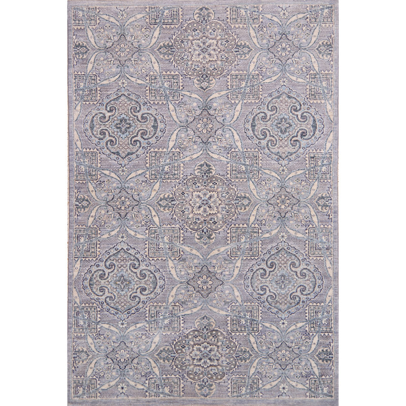 Hand Knotted Wool Moroccan Area Rug