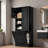 Tall Bathroom Storage Cabinet With Adjustable Shelves, Large Flip-out Basket And Enclosed Cabinets-964200548