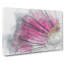 Bright Pink Gerbera Flower in Abstract - Wrapped Canvas-55314089