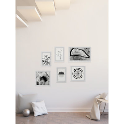 « élégant », hexaptych