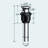 Pop-up Bathroom Sink Drain Stopper With Overflow-111378413