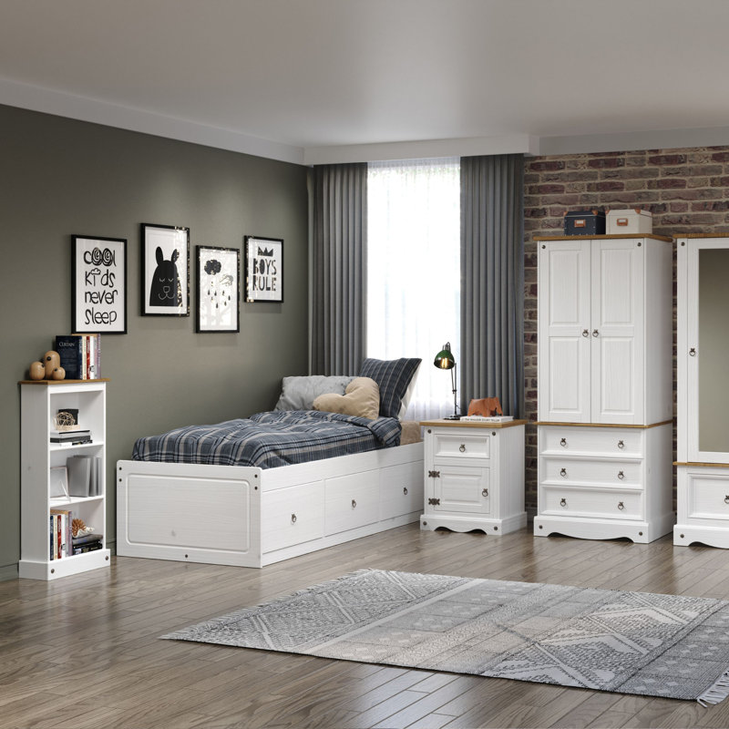 Buckwalter Single Cabin Bed with Drawers