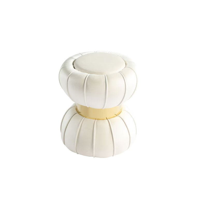 Tabouret Washington, Blanc, Blanc