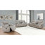 Causeuse-fauteuil rembourrée taupe Brazelton-1538990859