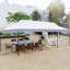 Auvent escamotable en acier robuste de 30 x 10 pi, tente d'extérieur imperméable et résistante aux rayons UV pour patio / pièce-109360466