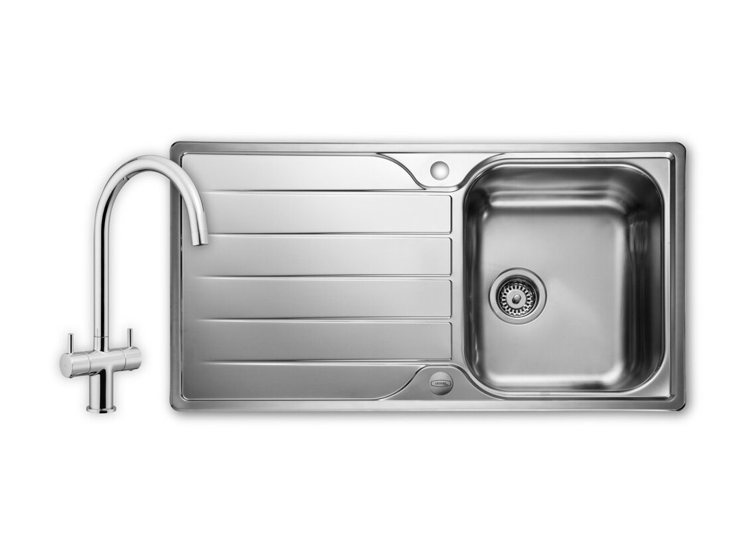 Albion 950 x 508mm single bowl pack - TSW1CM/