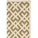 Arneshia Geometric Green/Bone Area Indoor/Outdoor Area Rug