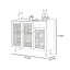 Vitrine murale moderne minimaliste-122092254