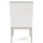 Chaise avec accoudoirs en polyester Busser