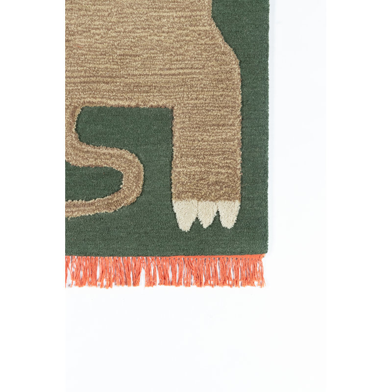 Atticus Playful Multicolor Wool 4'x6' Hand-Tufted Area Rug