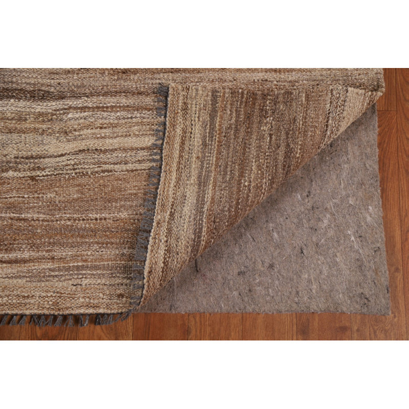 Tapis rayé kilim moderne 6 x 7