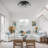 Jevette Modern Crystal Flush Mount Lighting Dimmable