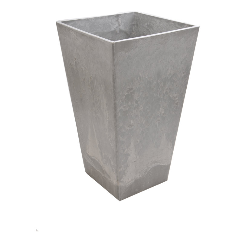 Planter Box, Light Charcoal, 28" H x 13" W x 13" D
