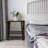 17.71'' W Metal Nightstand