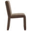 Chaise d'appoint de salle à manger rembourrée en tissu Emory-108298286