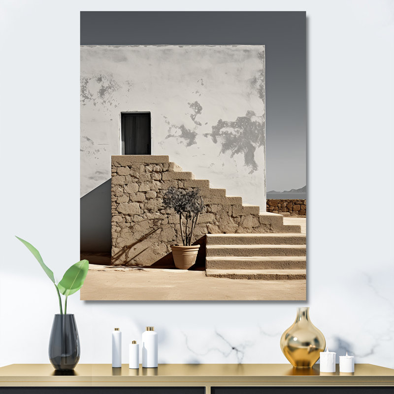 Monuments, minimalisme, photographie de paysage III, Toile tendue, H 40 po x l 30 po x P 1,5 po